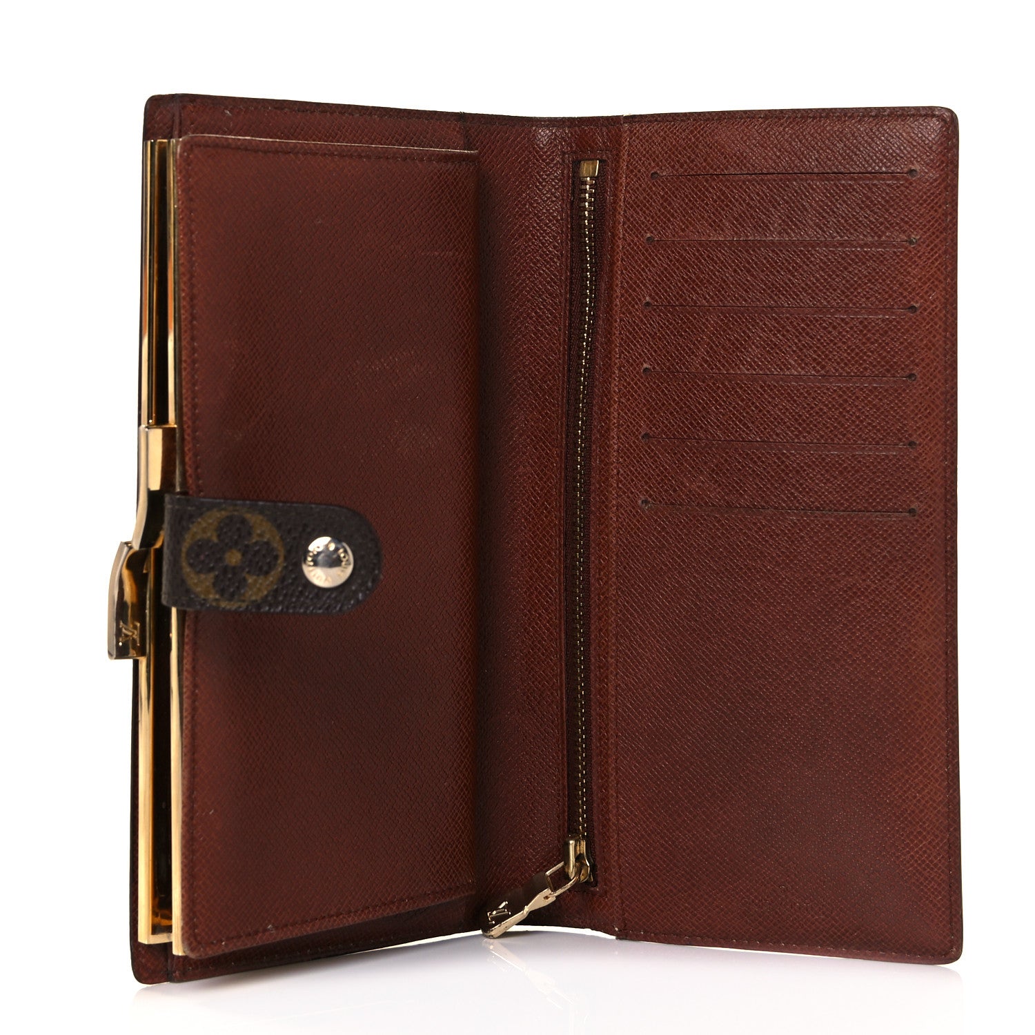 Louis Vuitton Monogram Continental French Purse Wallet 5 of 11