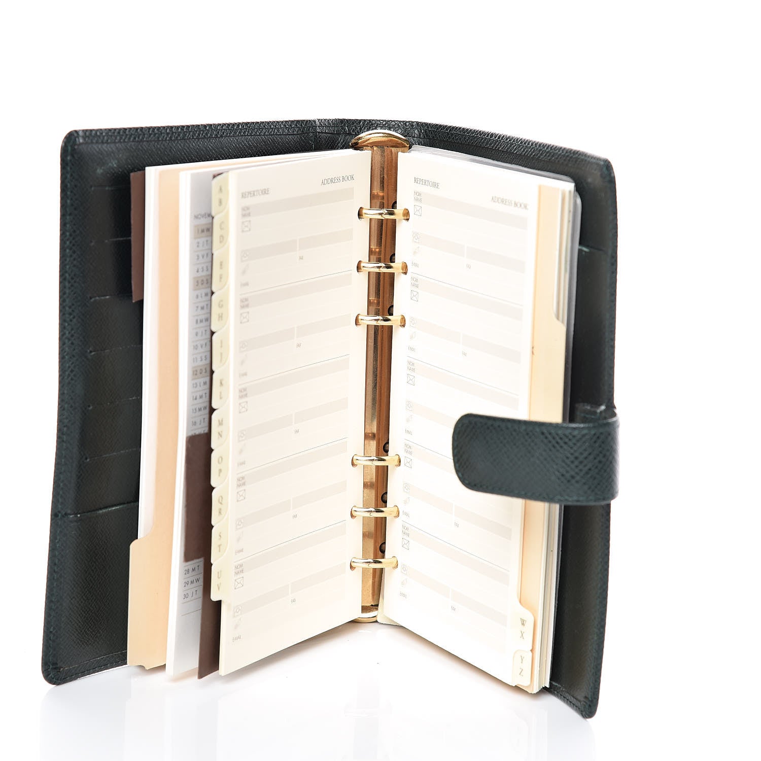 Louis Vuitton Taiga Medium Ring Agenda Cover Epicea 7 of 7