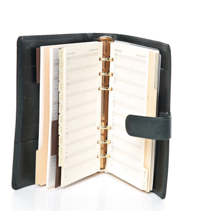 Louis Vuitton Taiga Medium Ring Agenda Cover Epicea 7 of 7