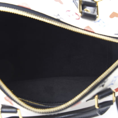 Louis Vuitton Game On Speedy Bandouliere 25 White 5 of 10