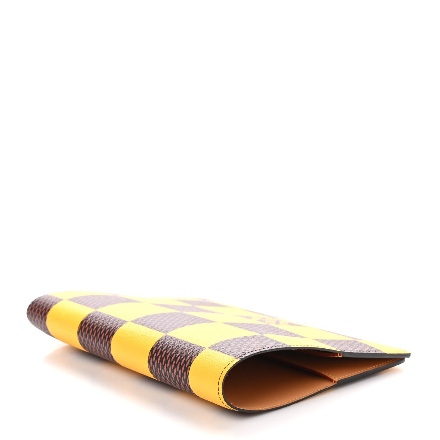 Damier Pop Auguste Notebook Cover Yellow