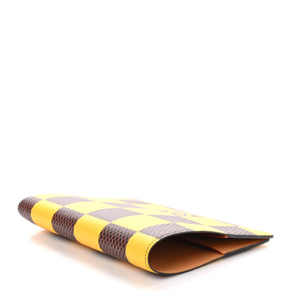 Louis Vuitton Damier Pop Auguste Notebook Cover Yellow 4 of 8