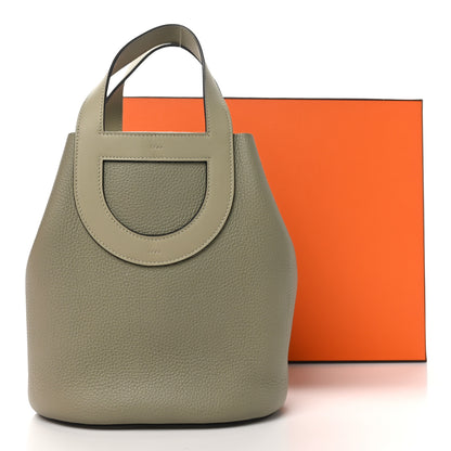 Hermes Taurillon Clemence Swift In-The-Loop 23 Bag Sauge 11 of 11