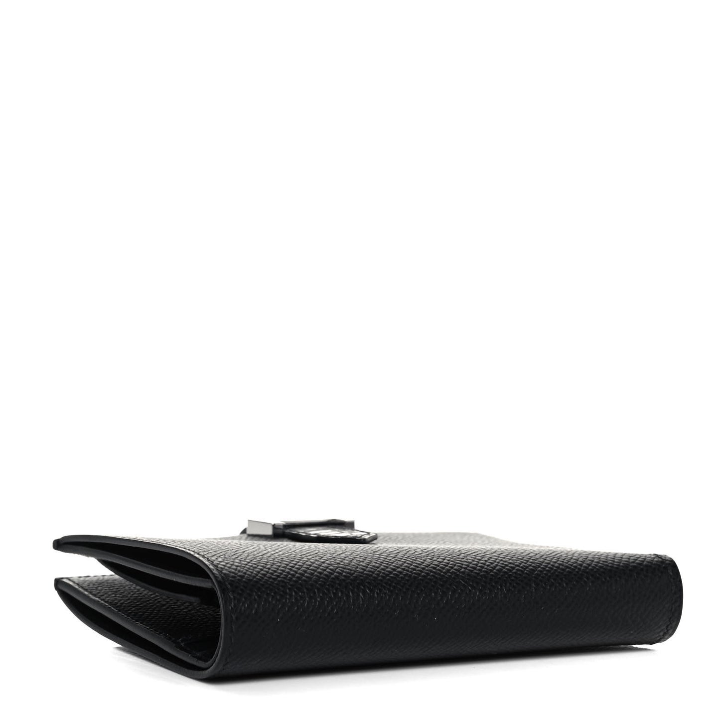 Epsom Matte Alligator Bearn Compact Touch Wallet Black
