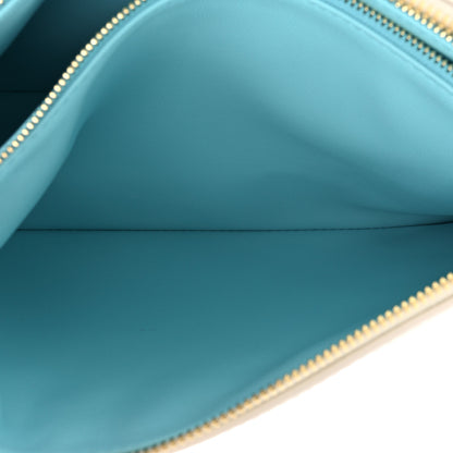 Louis Vuitton Lambskin Embossed Monogram Tricolor By The Pool Coussin PM White Blue 7 of 12