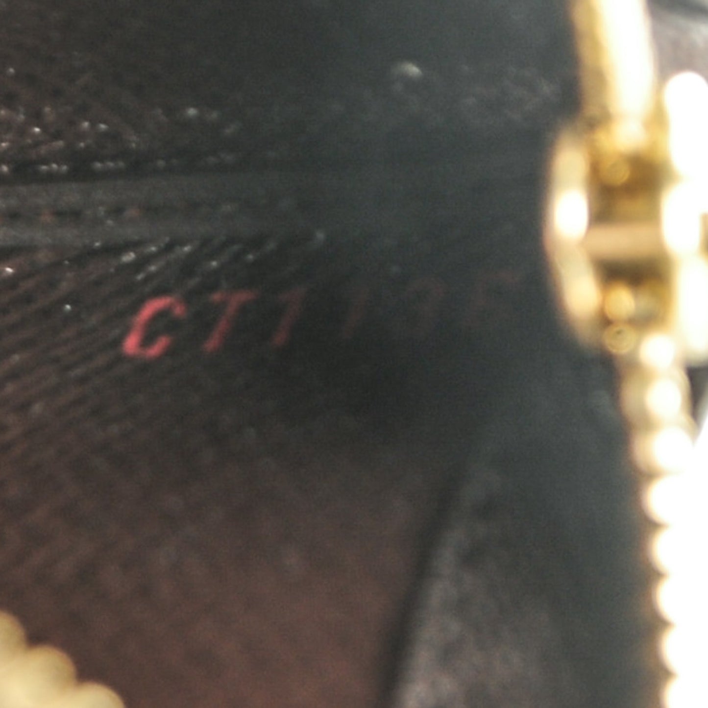 LOUIS VUITTON Damier Ebene Key Pouch