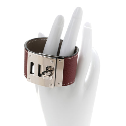 Hermes Evercolor Kelly Dog Bracelet T1 Rouge H 2 of 6