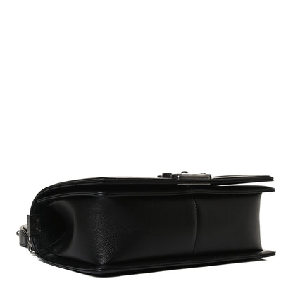 Chanel Caviar Quilted Medium Boy Flap Black 4 of 13
