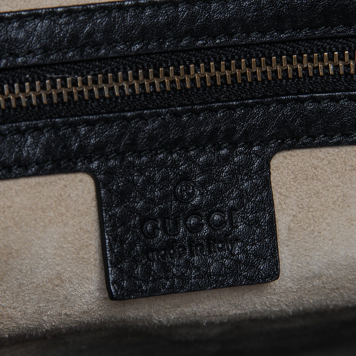 Pebbled Calfskin Medium 1973 Top Handle Satchel Black