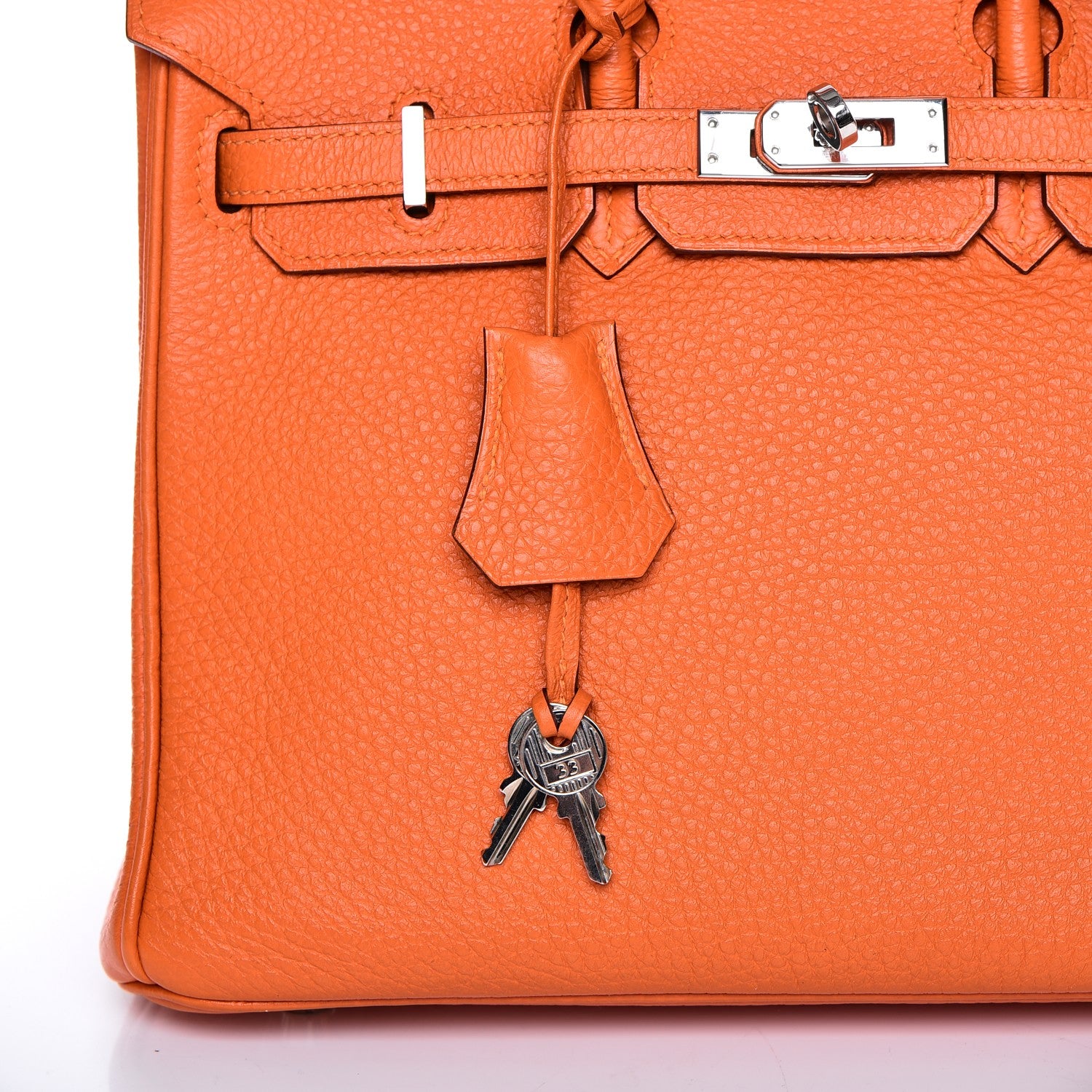 Hermes Togo Birkin 25 Orange 20 of 30