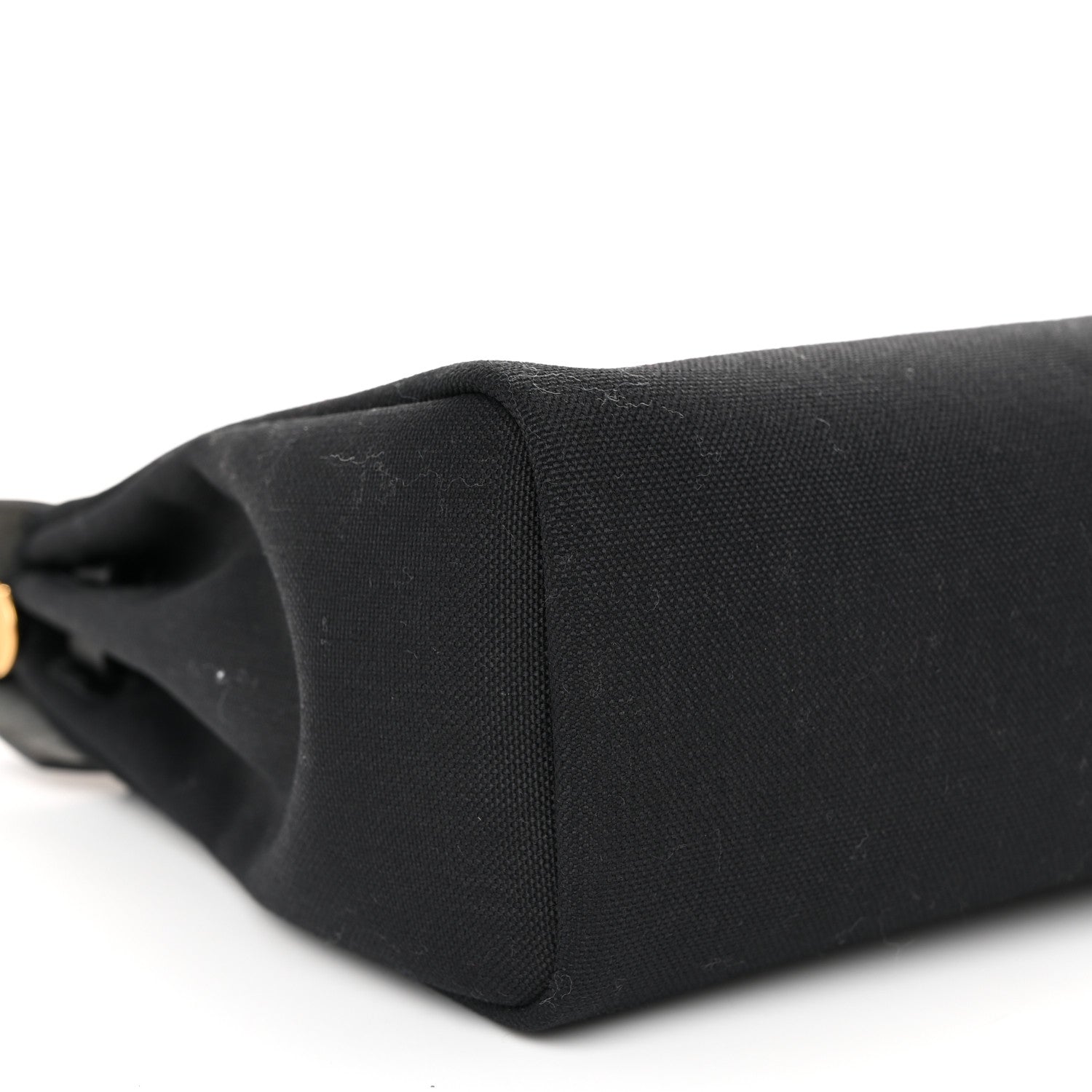 Hermes Military Toile Vache Hunter Herbag Zip PM 31 Black 10 of 13