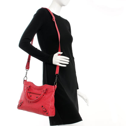 Balenciaga Agneau Classic Hardware Town Rose Thulian 2 of 8