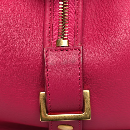 Saint Laurent Calfskin Medium Classic Y Cabas Fuchsia 12 of 14