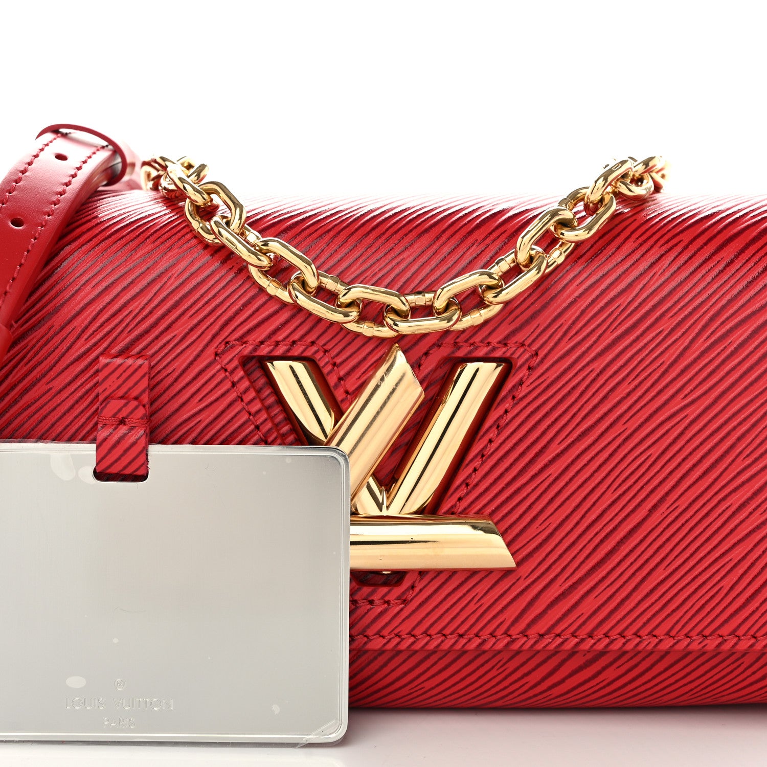 Louis Vuitton Epi Twist West Pochette Red 8 of 10