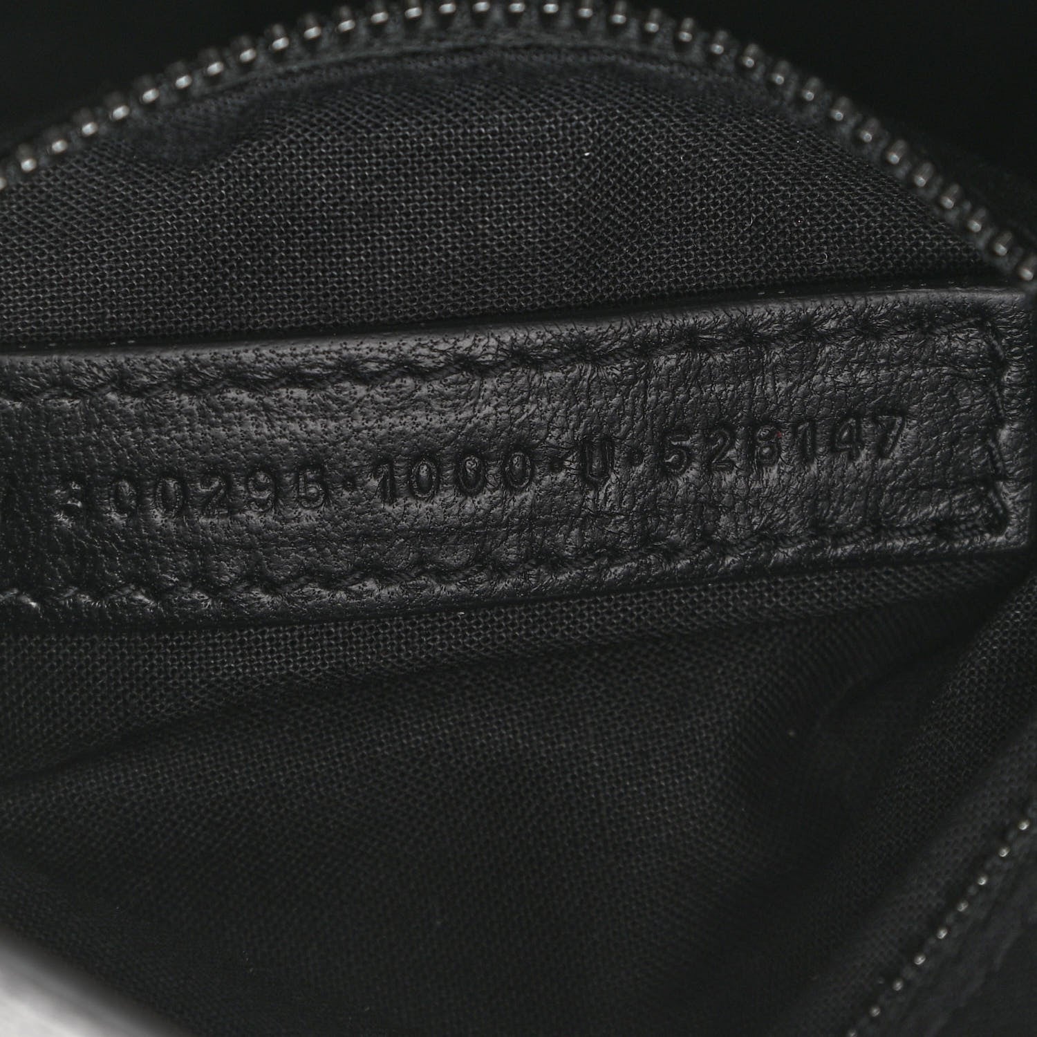 Balenciaga Matte Supple Lambskin Crocodile Embossed Classic Black Hardware Mini City Black 9 of 12