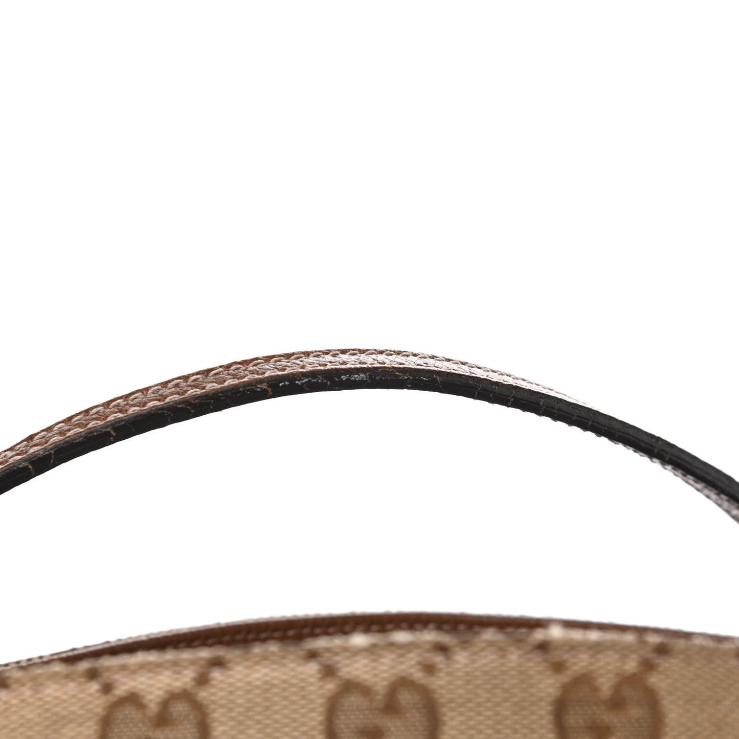 Monogram Large Bree Foldover Tote Beige Tabacco