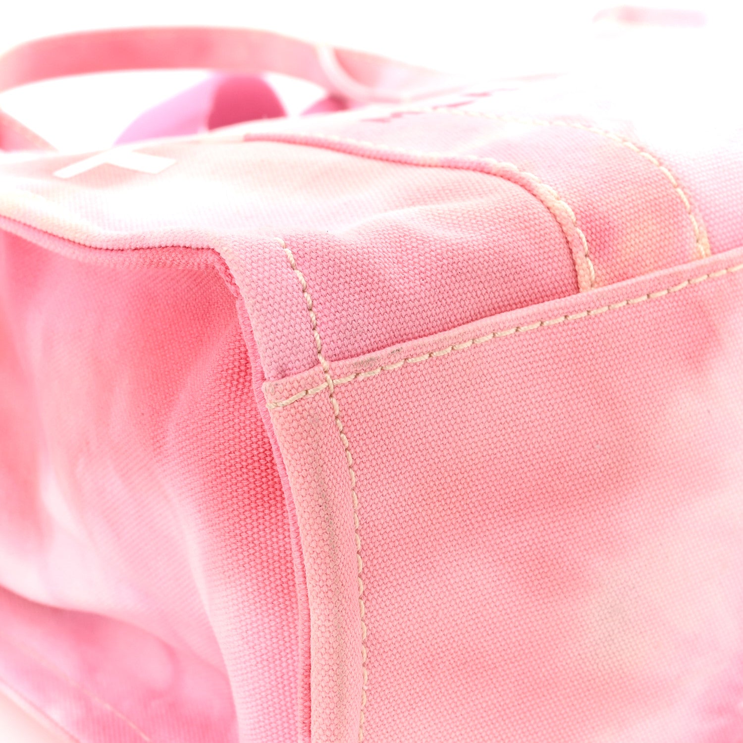 Marc Jacobs Cotton Canvas Medium The Traveler Tote Bag Tie Dye Pink 8 of 15