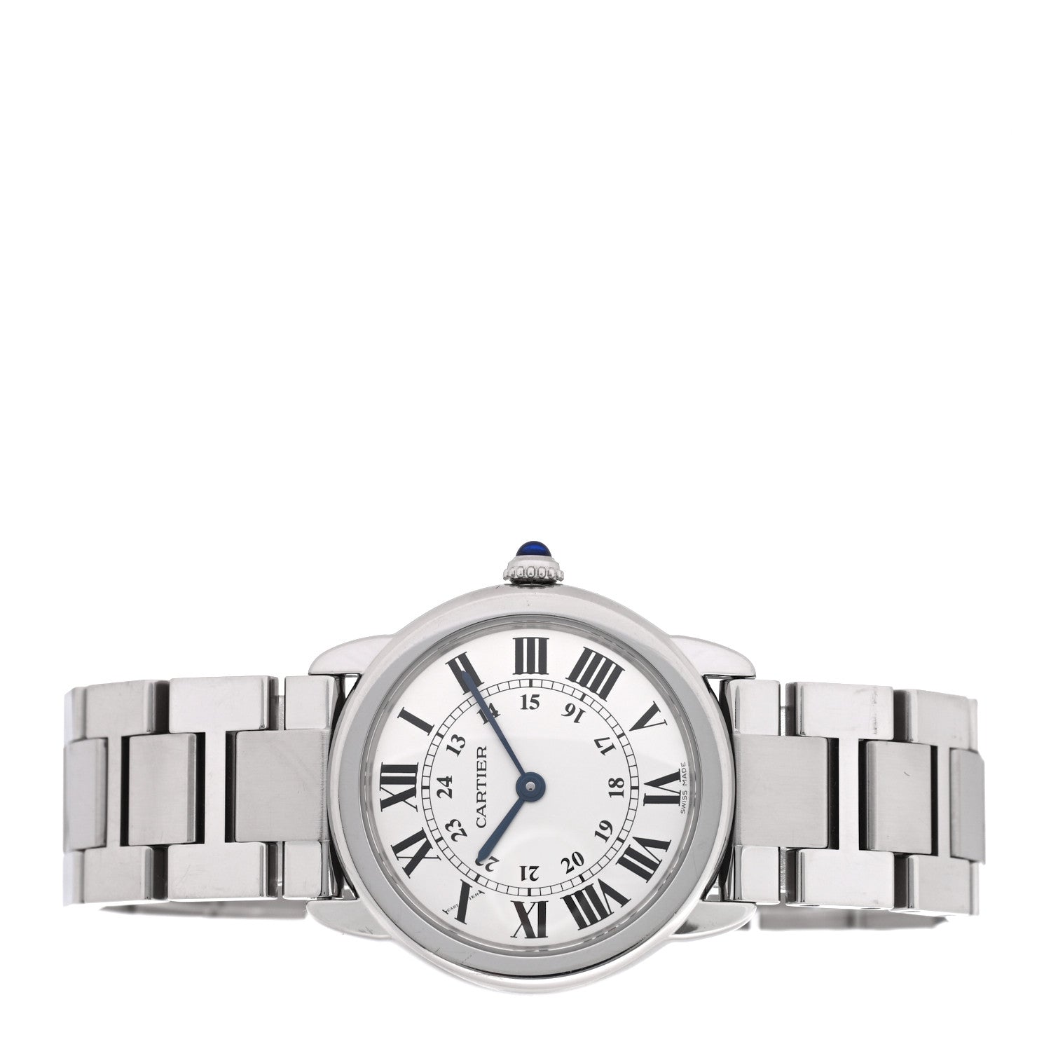 Cartier Stainless Steel 29mm Ronde Solo Quartz Watch 2 of 4