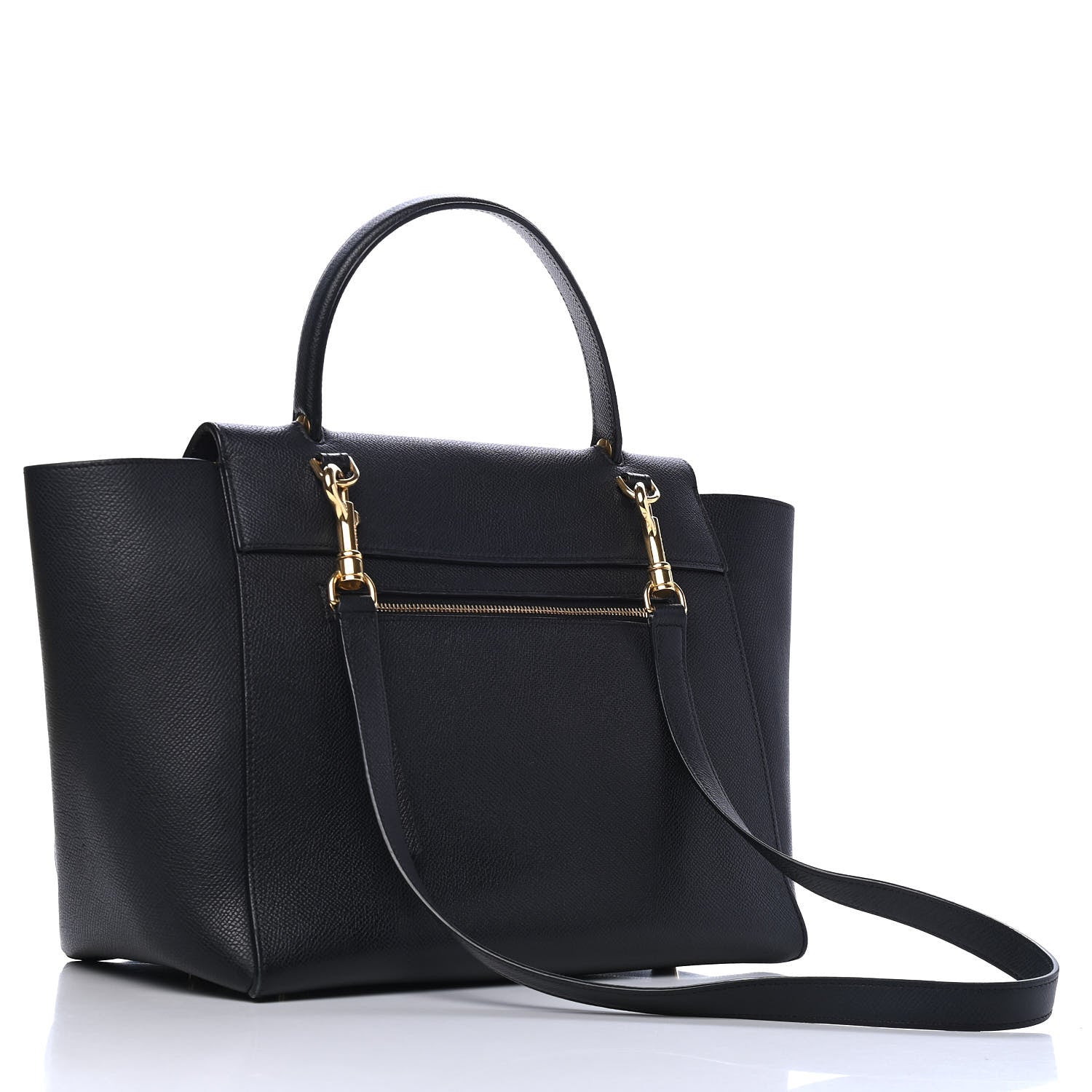 Celine Baby Grained Calfskin Mini Belt Bag Black 2 of 4
