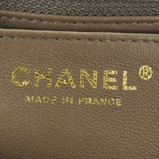 Chanel Lambskin Quilted Jumbo Flap Brown 7 of 11