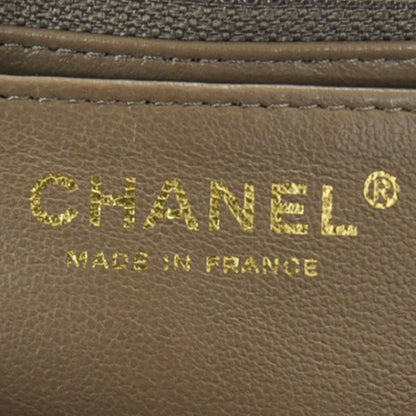 Chanel Lambskin Quilted Jumbo Flap Brown 7 of 11