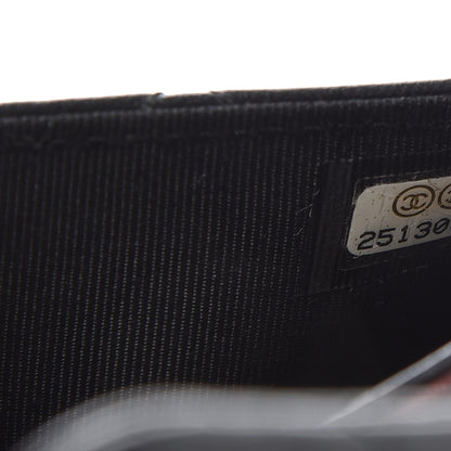 Chanel Lambskin Quilted Flap Card Holder Black 8 of 8