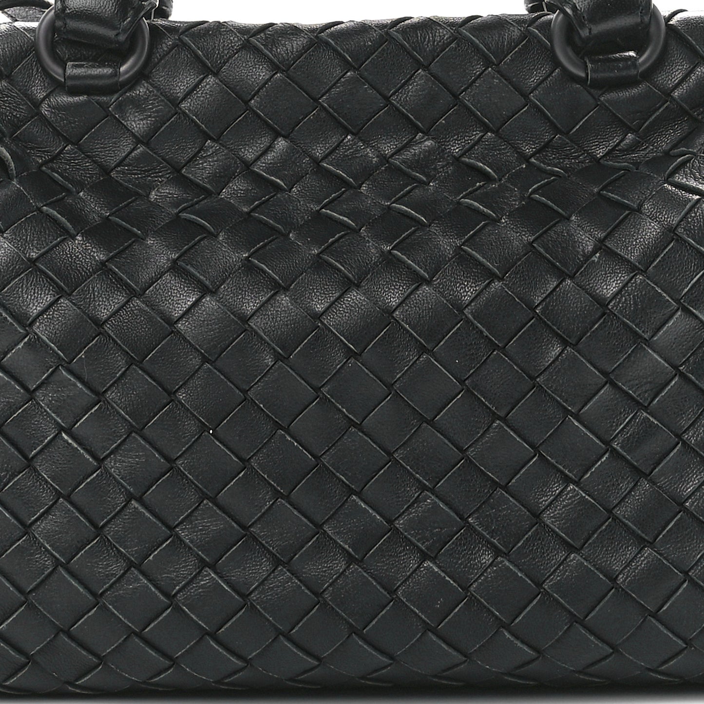 Nappa Intrecciato Boston Black