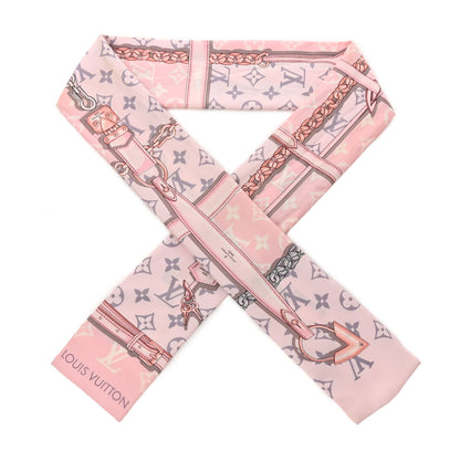 Louis Vuitton Silk Monogram Confidential Bandeau Light Pink 1 of 8
