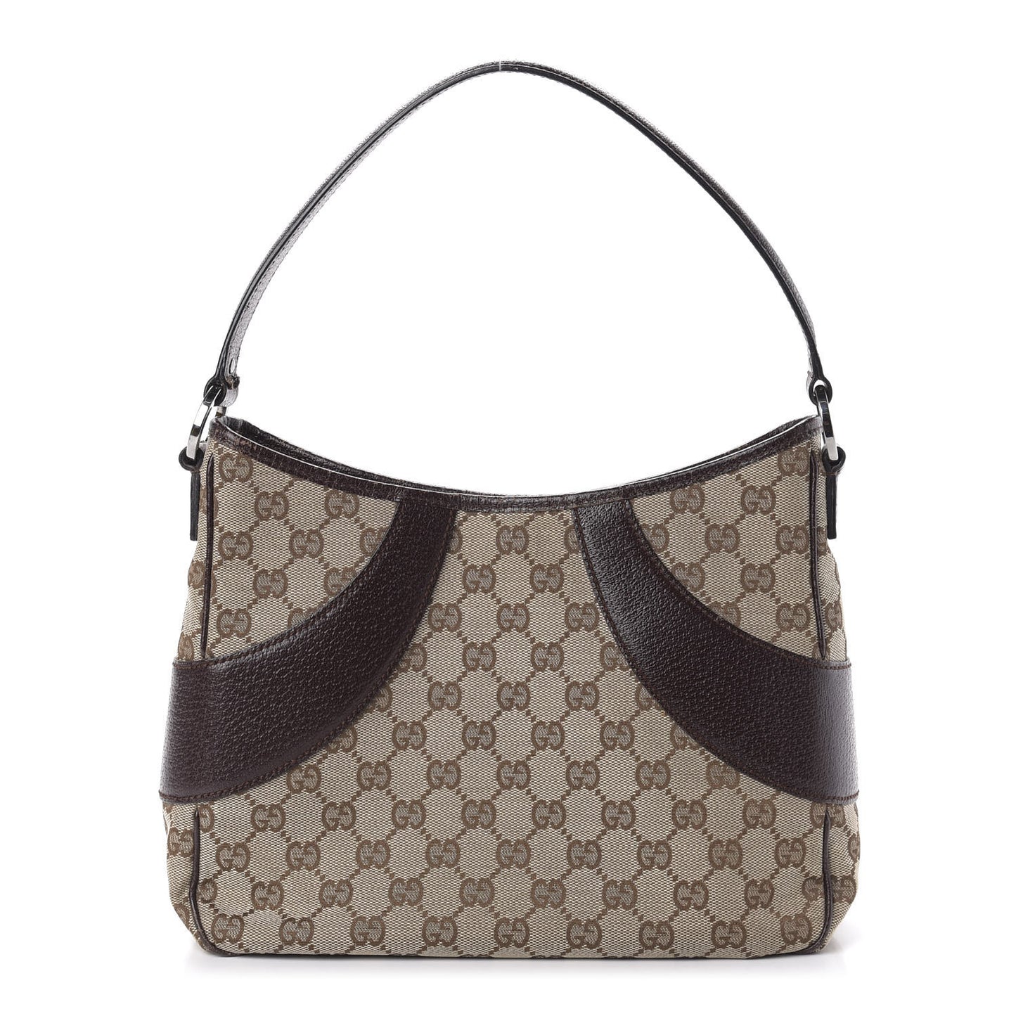 Monogram Shoulder Bag Dark Brown