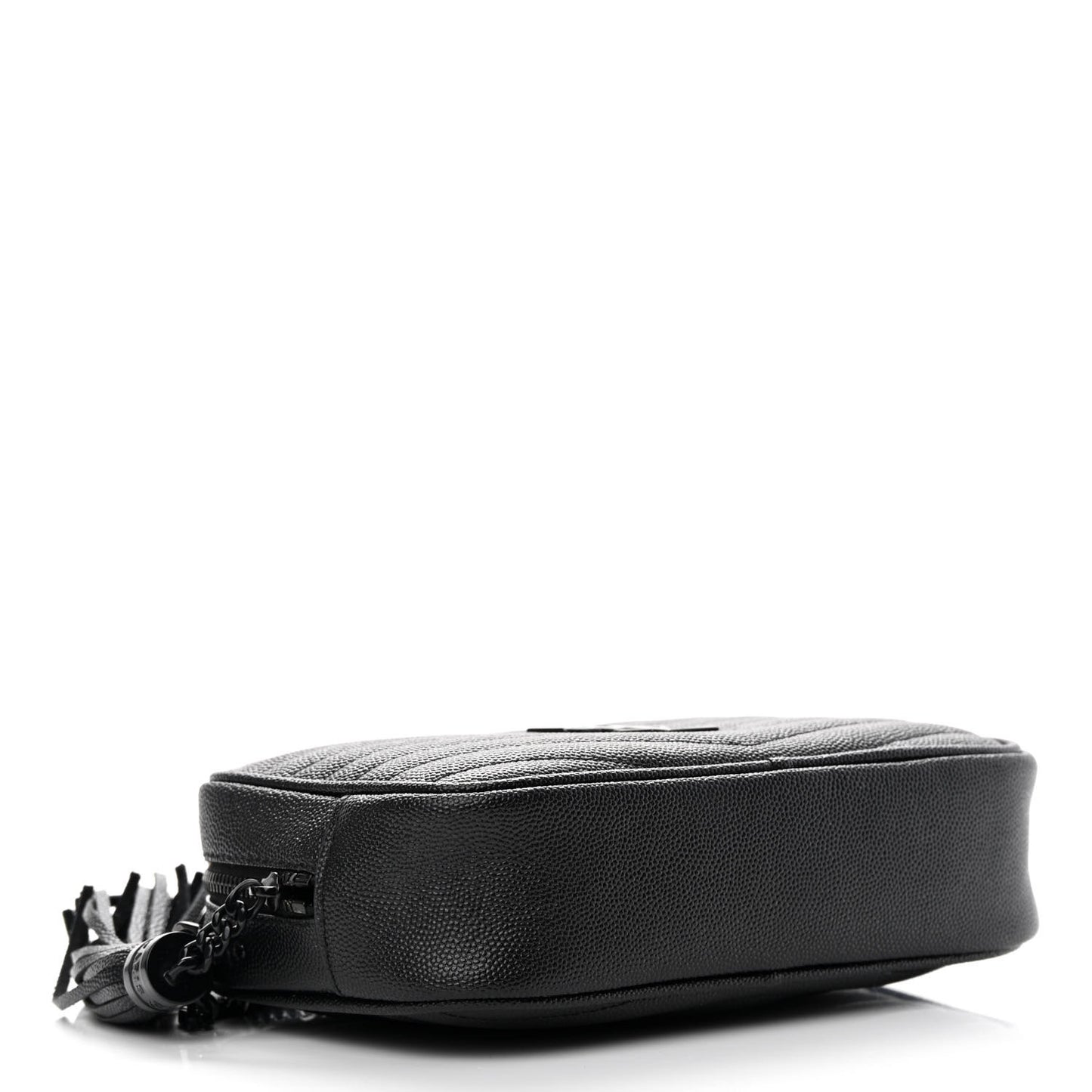 Grain De Poudre Matelasse Monochrome Monogram Mini Lou Camera Bag Black