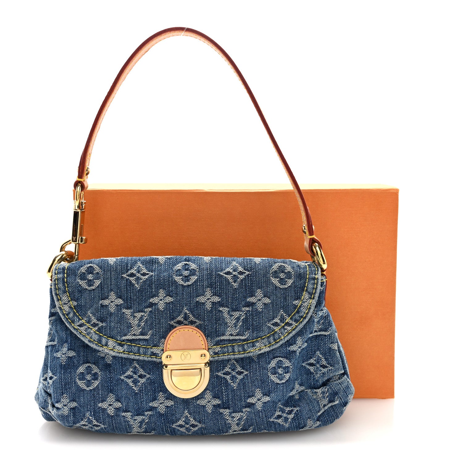 Louis Vuitton Monogram Denim Mini Pleaty Blue 1836565 – FASHIONPHILE