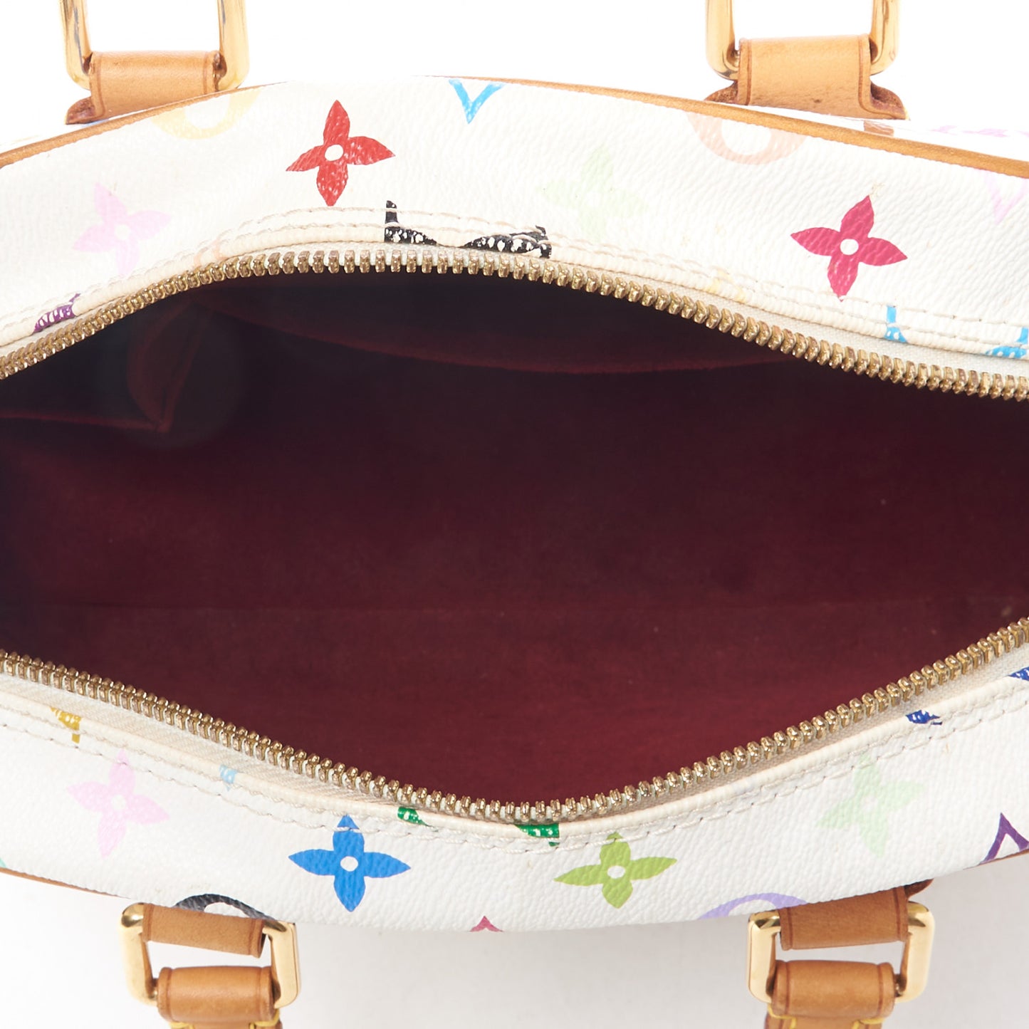 Monogram Multicolor Trouville White
