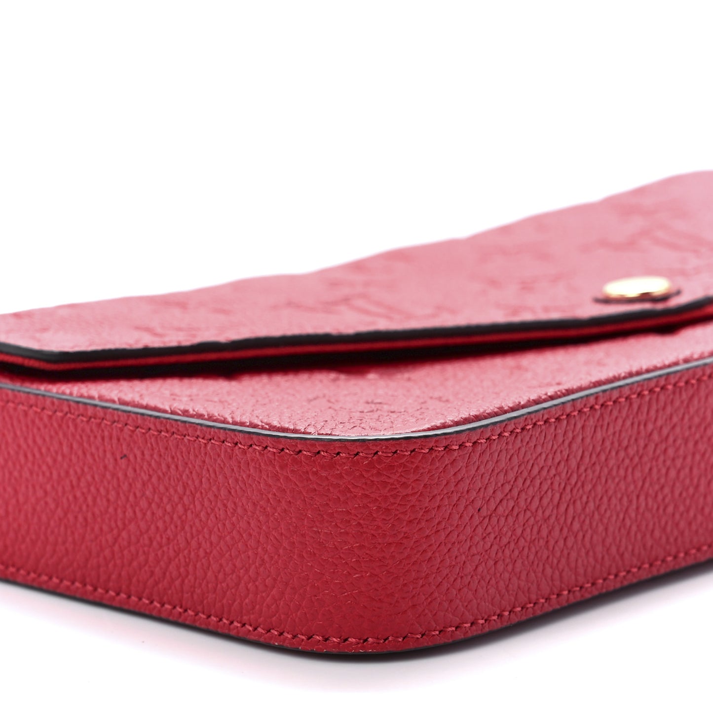 Empreinte Pochette Felicie Chain Wallet Scarlet