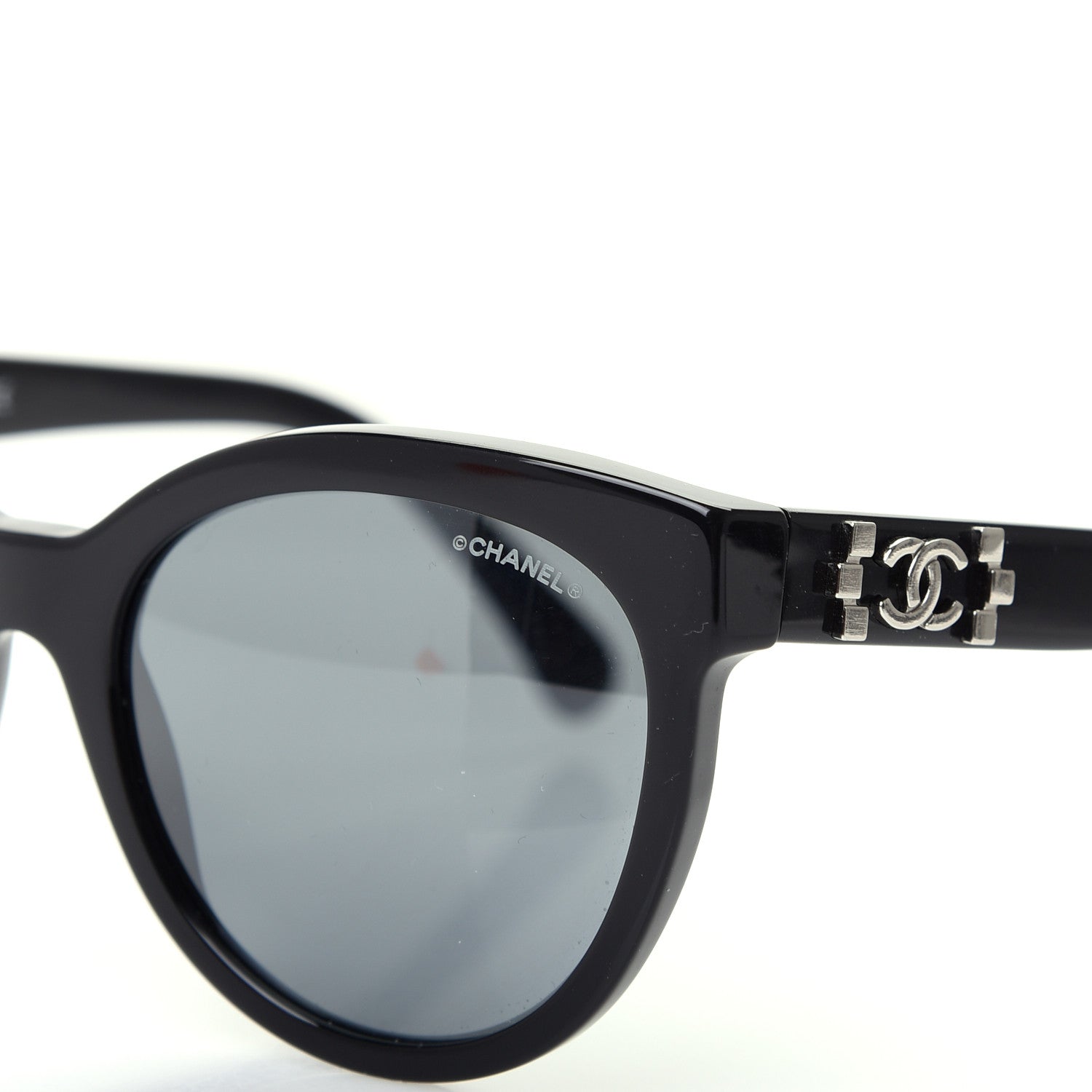 Chanel Pantos Signature CC Sunglasses 5315 Black 7 of 8