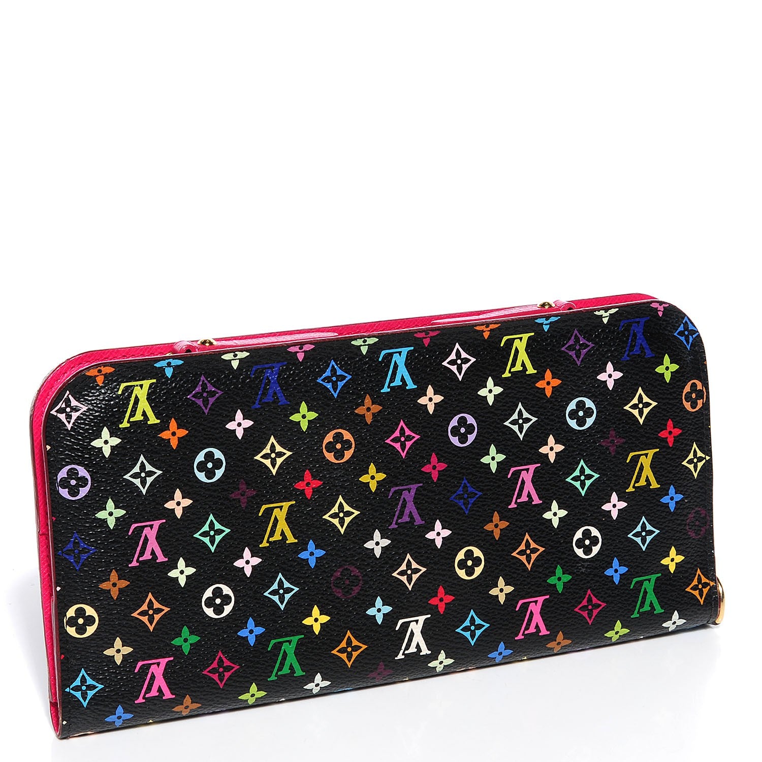 Louis Vuitton Monogram Multicolor Insolite Wallet Black Grenade 3 of 7