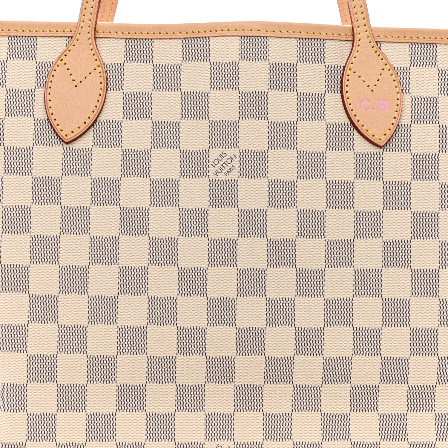 Louis Vuitton LOUIS VUITTON Damier Azur Neo Neverfull MM Rose Ballerine 7 of 10