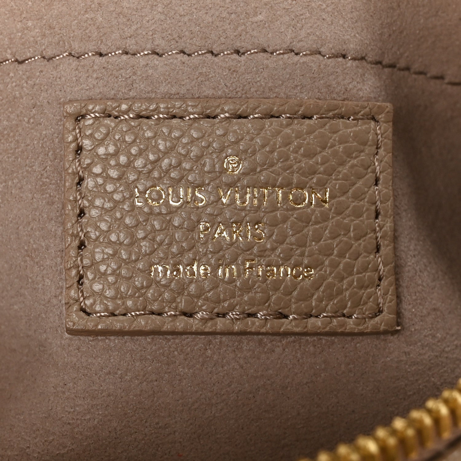 Louis Vuitton Empreinte Monogram Giant Papillon BB Tourterelle Cream 6 of 10