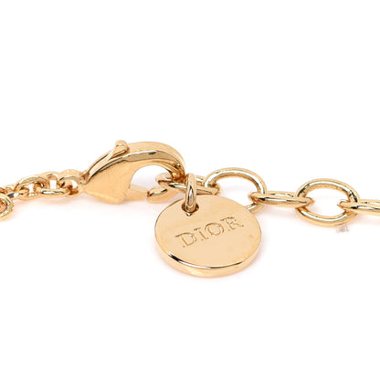 Christian Dior Crystal Metal Star Bracelet Gold 5 of 5