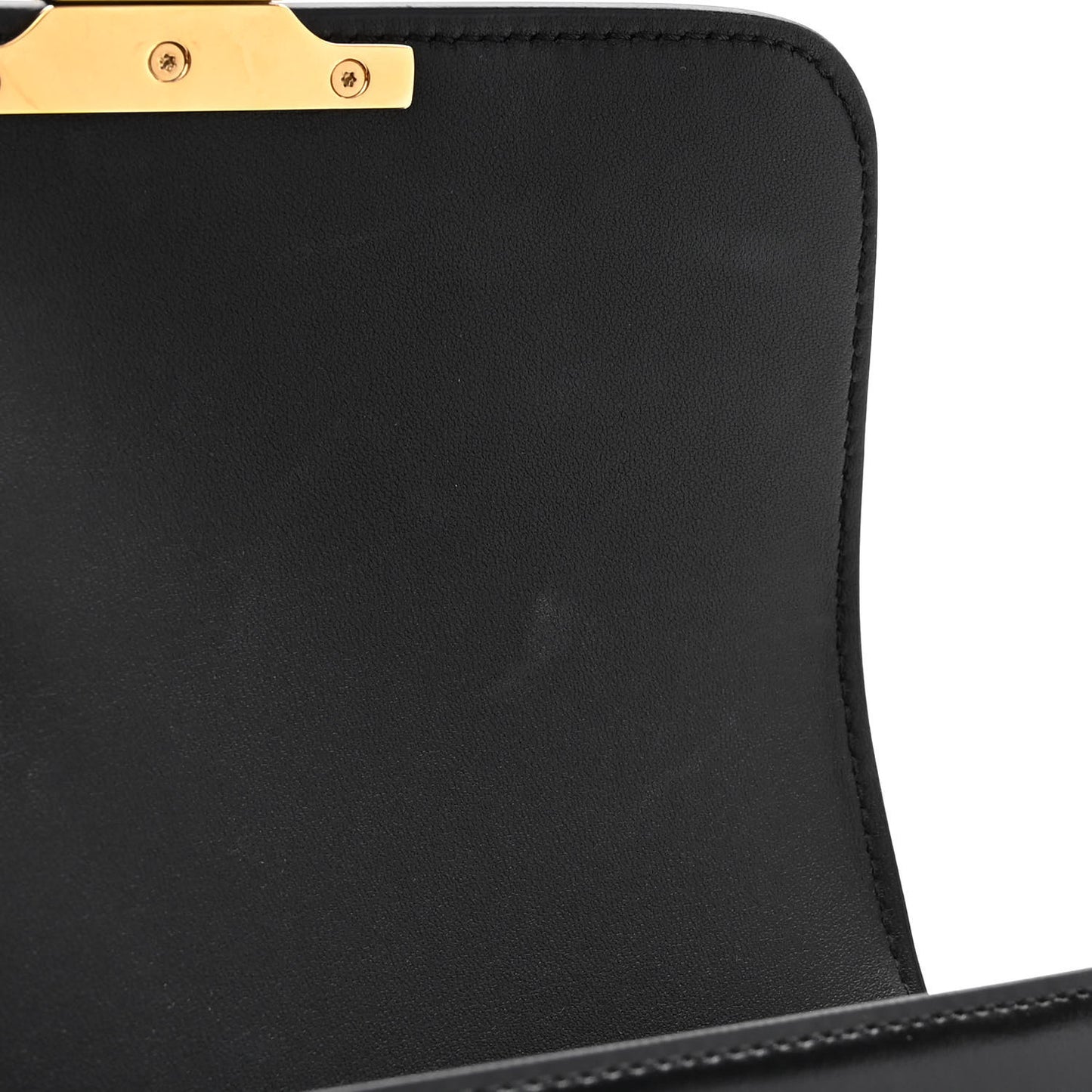 Shiny Calfskin Teen Triomphe Black