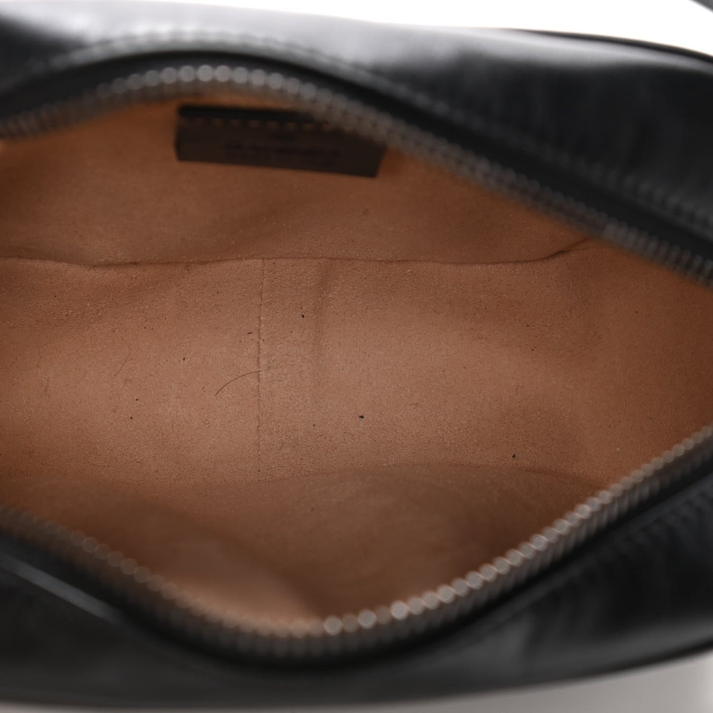Calfskin Matelasse Mini GG Marmont Chain Shoulder Bag Black