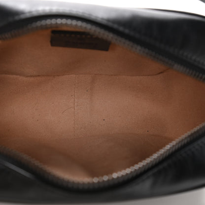 Gucci Calfskin Matelasse Mini GG Marmont Chain Shoulder Bag Black 5 of 16