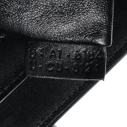 Celine Smooth and Textured Calfskin Micro Bi-Color Luggage Black White 8 of 8