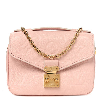 Louis Vuitton Empreinte Micro Metis Rose Pink 1 of 9
