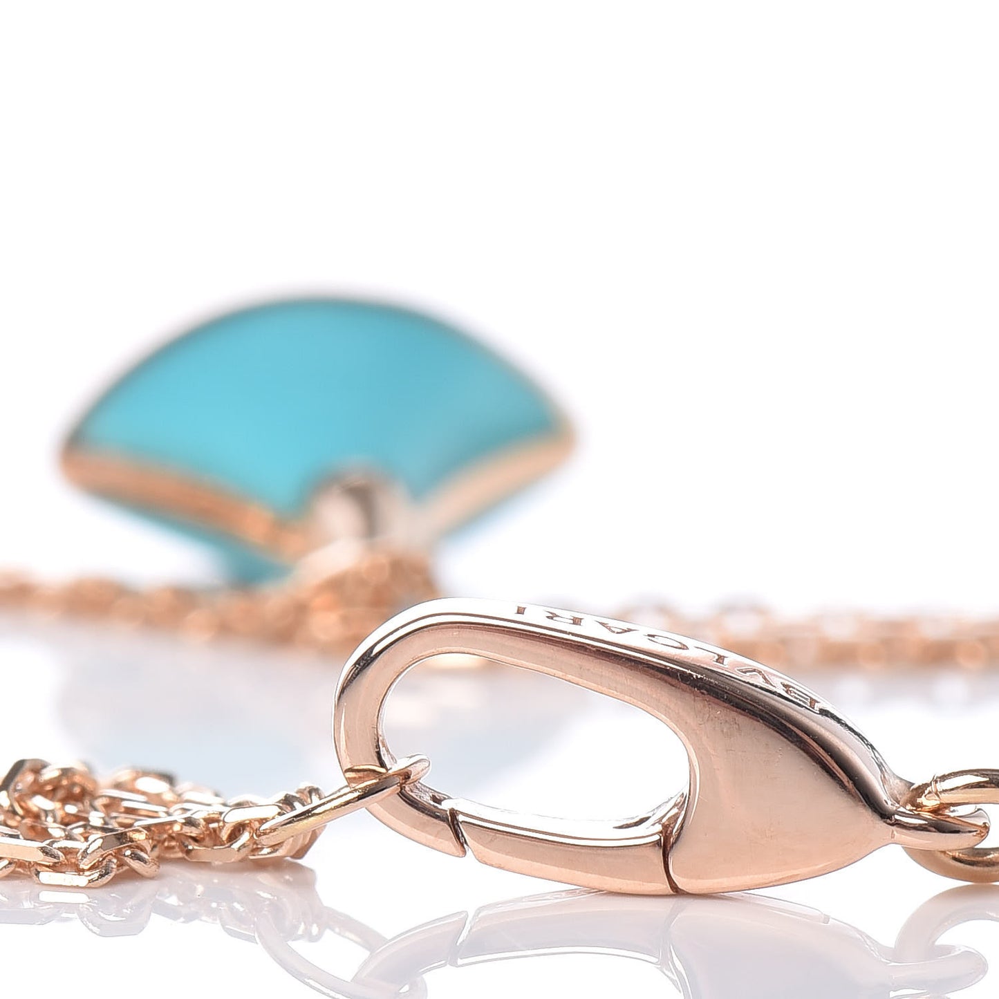 18K Rose Gold Turquoise Divas' Dream Bracelet