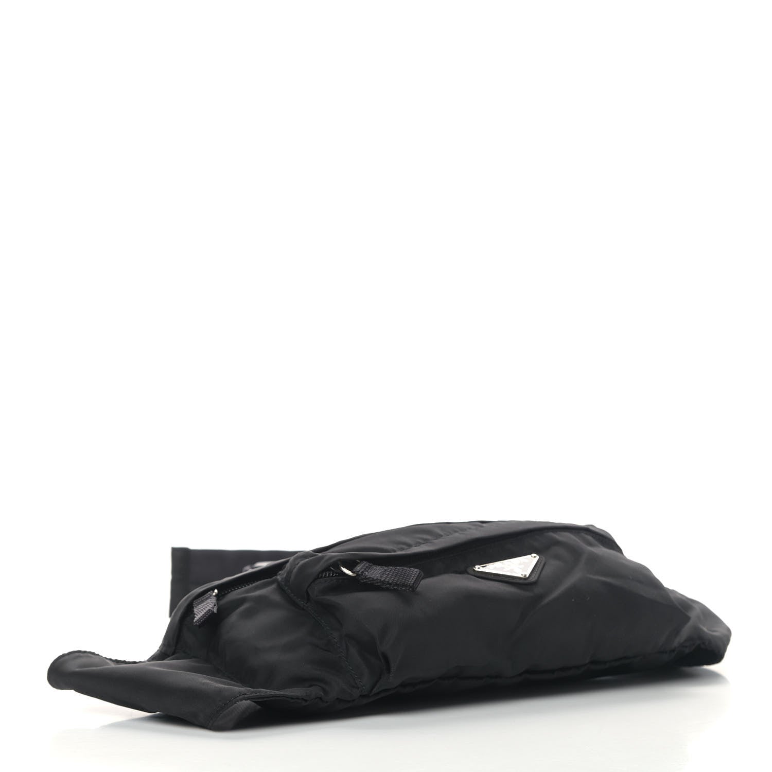 Prada Tessuto Nylon Montagna Belt Bag Black 4 of 9