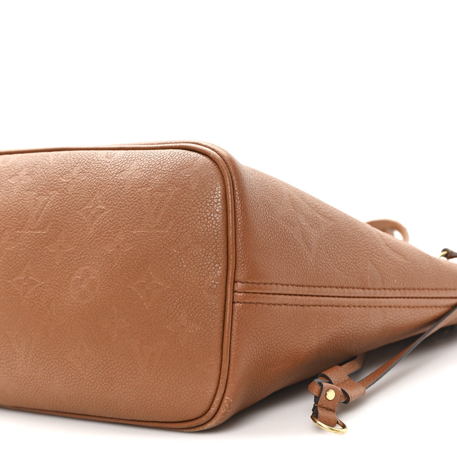 Louis Vuitton Empreinte Monogram Giant Neverfull MM Cognac 10 of 11