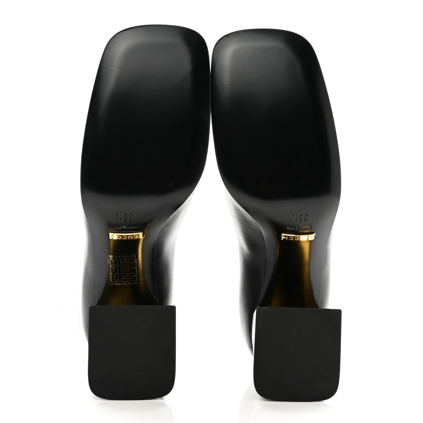 Malaga Kid Horsebit 75mm Pumps 35.5 Black