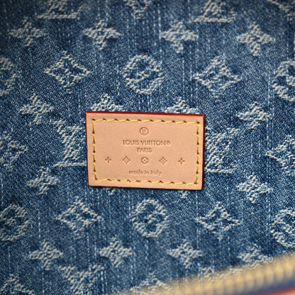 Louis Vuitton Monogram Denim High Rise Bumbag Blue 6 of 9