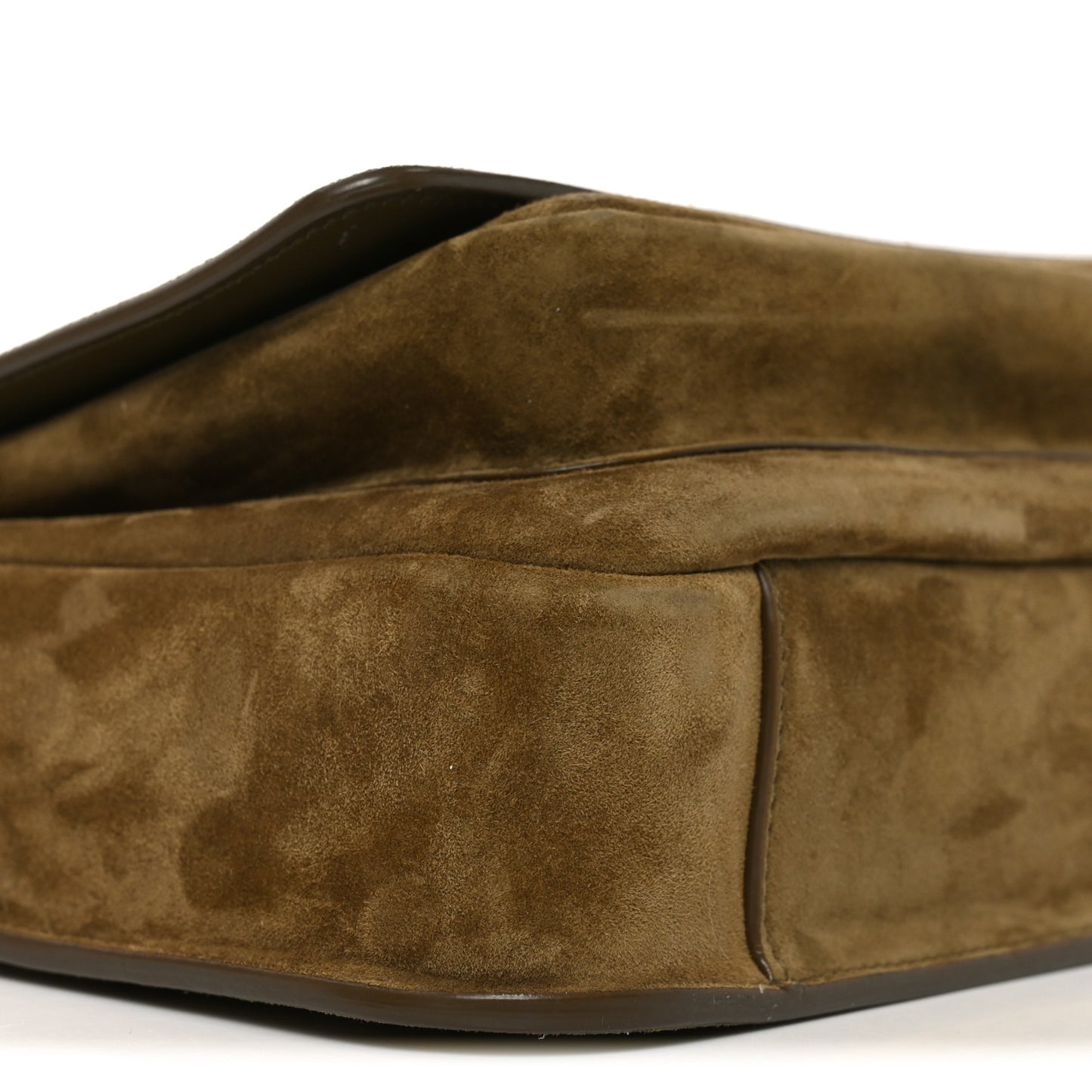 Suede Besace Niki Satchel New Barley