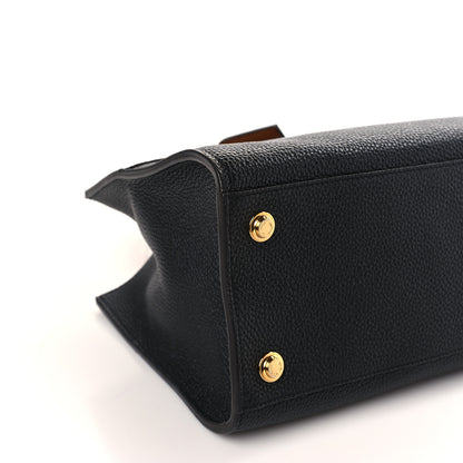 Louis Vuitton Calfskin City Steamer EW Black Gold 7 of 8